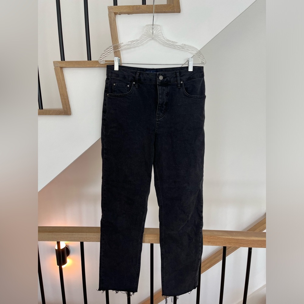 Boden straight leg Jean - washed black - NWOT, 6 long